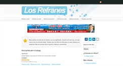Desktop Screenshot of losrefranes.org